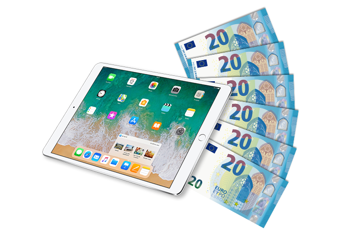 Échangez votre téléphone contre du cash